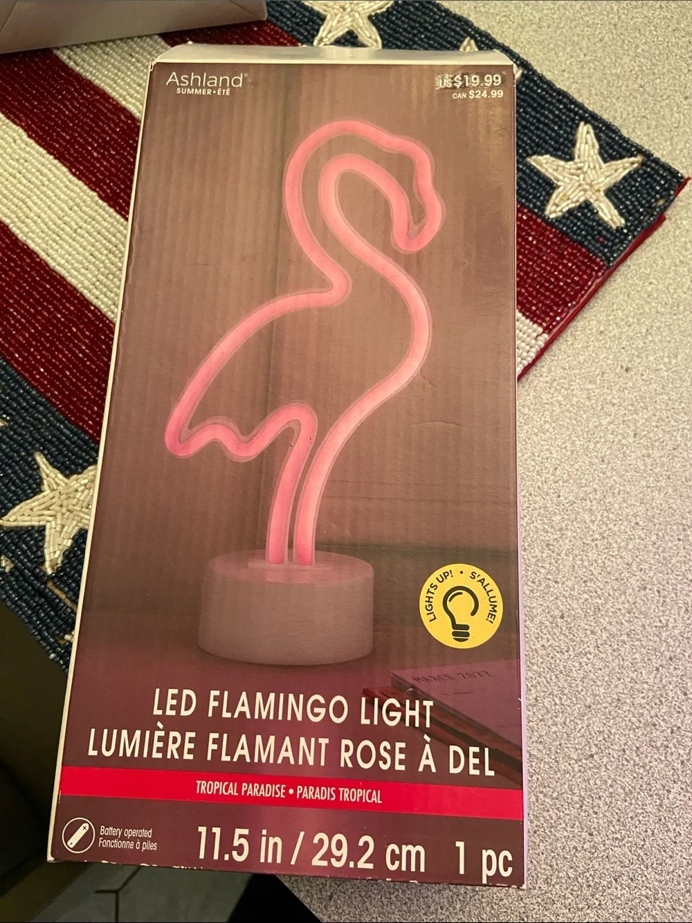 Ashland Pink LED Flamingo Neon Lamp